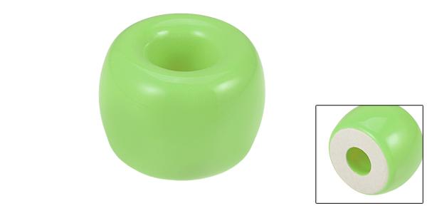 VOCOSTE 歯ブラシスタンド 歯ブラシ ホルダー 円形 セラミックス 滑り止め おしゃれ 可愛い ミニサイズ 4.2x3cm 淡い緑