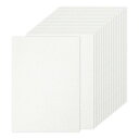 PATIKIL 60枚 白いグリッターカードストック用紙 A4 250gsm 長方形プレミアムスパークリーペーパークラフトカードストック用紙 スクラップブックカ...