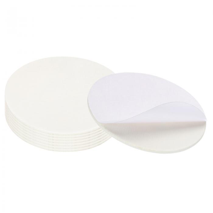 PATIKIL 直径8"のフェルト家具パッド 8個入り1/5"厚のランプベースフェルトラウンドソフト粘着性ノンス..