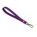 PATIKIL 20 cm リストレットストラップ PUレザー リストレットキーチェーン リストストラップの交換 金属キーリングロック付き ウォレット 財布 キ...