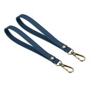 PATIKIL 20 cm リストレットストラップ 2個 PUレザー リストレットキーチェーン リストストラップの交換 金属キーリングロック付き ウォレット 財...