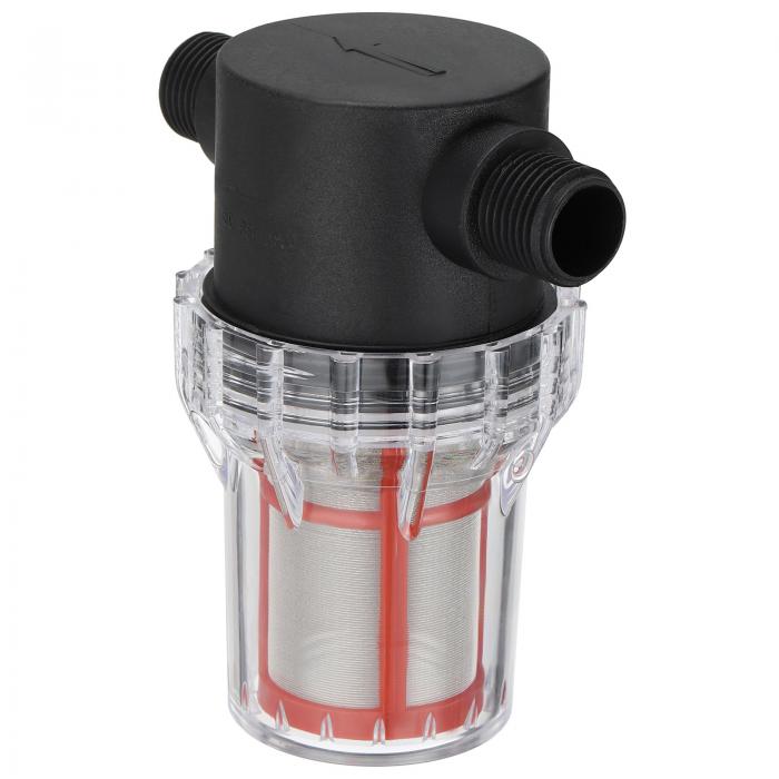 PATIKIL G1/2" ウォーターポンプストレーナーフィルター 200メッシュステンレススチールフィルタースク..