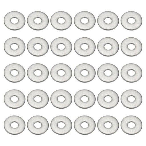PATIKIL 304ステンレス製フラットワッシャー 100個入り1/8"内径x2/5"外径x0.04"厚さの金属フェンダーワッシャー ネジやボルトのアソートメント用小さなワッシャー PATIKIL 304ステンレス製フラットワッシャー 100個入り1/8"内径x2/5"外径x0.04"厚さの金属フェンダーワッシャー ネジやボルトのアソートメント用小さなワッシャー