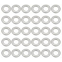 PATIKIL 304ステンレススチールフラットワッシャー 30個入り1/5