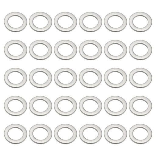 PATIKIL 304ステンレススチールフラットワッシャー 30個入り4/9" ID x 4/5" OD x 0.08" 厚さのメタルフェンダーワッシャー ネジボルト用小型ワッシャーアソートメント PATIKIL 304ステンレススチールフラットワッシャー 30個入り4/9" ID x 4/5" OD x 0.08" 厚さのメタルフェンダーワッシャー ネジボルト用小型ワッシャーアソートメント