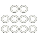 PATIKIL 304ステンレススチールフラットワッシャー 10個入り3/5