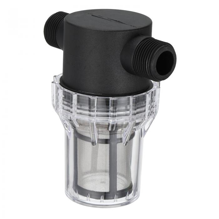 PATIKIL 3/4"メールインラインストレーナー 80メッシュステンレススチールフィルタースクリーン ガーデ..