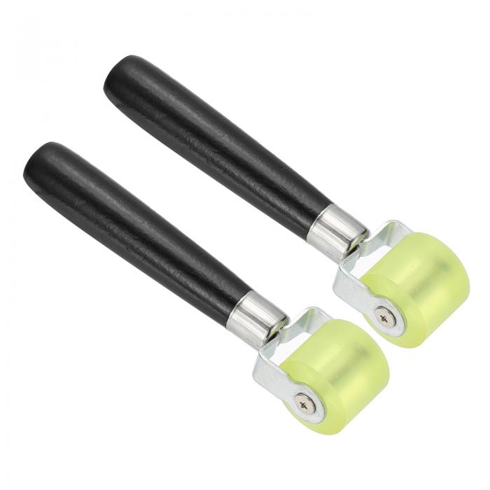 PATIKIL 3 cm 消音ローラー 2個 遮音ツール シームローラー PUホイールローラー 壁紙ヒートマ ット 車..