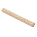 PATIKIL 3 mm x 30 cm ダボ棒 木の棒 100個 未完成の木製ダボロッド 丸型ダボ ハードウッドスティック DIY クラフト ホームデコレーション用