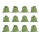 PATIKIL 100%綿再利用可能な巾着袋 5x6