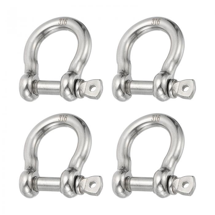 PATIKIL スクリューピンシャックル5.7mm 1/4