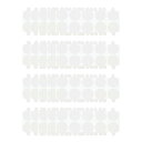 PATIKIL 20mm/0.79" 両面粘着ドット 200個入り 取り外し可能なクリア粘着タック丸型パティー バルーン クラフト アートフェスティバル装飾用(簡単に引き裂ける)