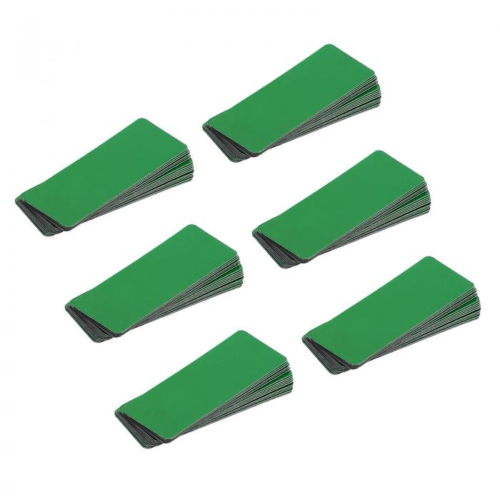 PATIKIL 磁気名札 ホワイトボード用マグネットラベル 防水再利用可能ストリップ 教室 オフィス 冷蔵庫 ..