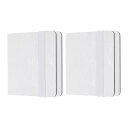 PATIKIL すいさい画ジャーナル 48シート(2個) 100 x 100 mm 100%綿 コールドプレスすいさい紙 ハンドブック スケッチブック 140l...
