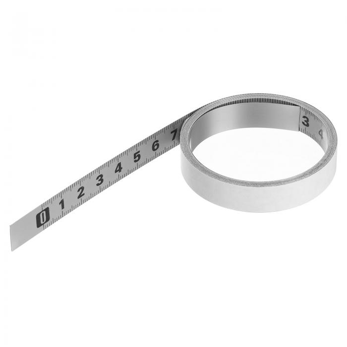 PATIKIL 粘着定規 6.6フィート スチール製粘着メジャーテープ 左から右 木工用裁縫用鋸製図台用ワーク..