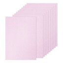PATIKIL 20シート ライトピンク グリッターカードストックペーパー A4 250gsm 長方形プレミアムスパークリーペーパークラフトカードストックペーパ...