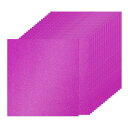 PATIKIL 20シート パープルグリッターカードストックペーパー 12 x 12インチ 250gsm スクエアプレミアムスパークリーペーパークラフトカードス...