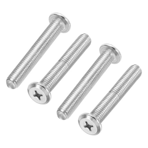 PATIKIL ラウンドヘッドねじ 4個入り M10-1.5 x 65mm 304ステンレススチール18-8 フルスレッド マシンねじ家具ねじコネクタボルト PATIKIL ラウンドヘッドねじ 4個入り M10-1.5 x 65mm 304ステンレススチール18-8 フルスレッド マシンねじ家具ねじコネクタボルト