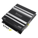 TUCKBOLD 車載用12V 2チャンネルカーアンプ ステレオオーディオ 3800W対応 | 2チャンネルカーアンプ ブラック 1個