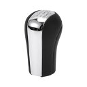 TUCKBOLD トヨタに対応カローラ用6速マニュアルギアシフトノブ | フロントオートモーティブギアボックススティックシフターレバーノブ ブラックシルバートー...