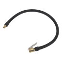 A ABSOPRO タイヤインフレーターエクステンションチューブ 耐久性 19.69インチ M8x0.8 12.6mm OD エアポンプ延長ホースアダプター タ...