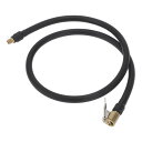 A ABSOPRO タイヤインフレーターエクステンションチューブ 耐久性 31.50インチ M8x0.8 12.6mm OD エアポンプ延長ホースアダプター タ...