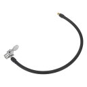A ABSOPRO タイヤインフレーターエクステンションチューブ 耐久性 19.69インチ M8x0.8 8mm ID エアポンプ延長ホースアダプター タイヤバ...