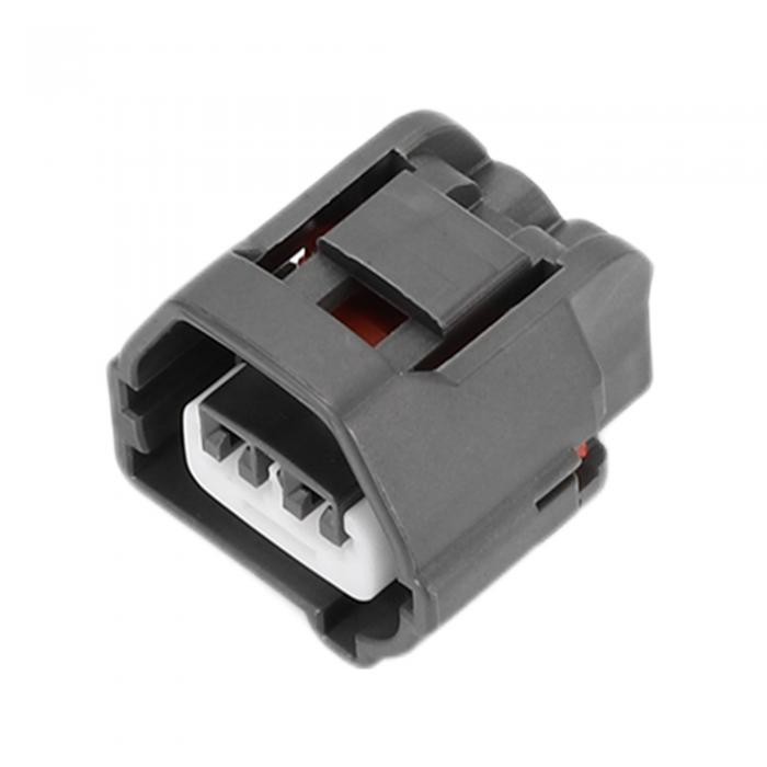 Partuto 2 ピン クランクシャフト センサー コネクタ プラグ - 車用 フィーメール ワイヤー ターミナル コネクタ - トヨタに対応 プラスチック ダーク グレー - 1 個(2)