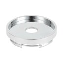 Partuto 1個50.5mm 1.99" OD - ユニバーサルカーウィールハブセンターキャップ - カーSUVトラックオートハブカバーオートモーティブアクセサリースクラッチ耐性錆びにくい - 耐久性のあるプラスチッククロムカラー