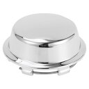 Partuto 1個74mm 2.91" OD - ユニバーサルカーウィールハブセンターキャップ - カーSUVトラックオートハブカバー自動車用アクセサリー傷つきにくい錆びにくい - 耐久性のあるプラスチッククロムカラー