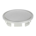 Partuto 1個65.5mm 2.58" OD - ユニバーサルカーウィールハブセンターキャップ - カーSUVトラックオートハブカバーオートモーティブアクセサリースクラッチ耐性錆びにくい - 耐久性のあるプラスチックシルバートーン