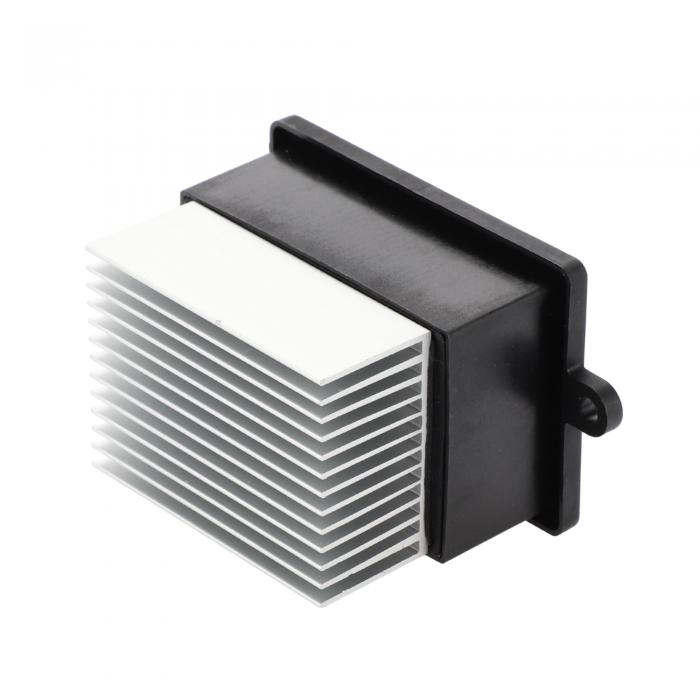 Partuto エアコン送風機モーターレジスター No.68212074AA Fiatに対応500L用ヒーターブロワーレジスター メタル ABS ブラック