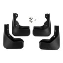 Motoforti フォルクスワーゲンに対応ジェッタ(セダン)2015-2017用マッドフラップスプラッシュガードマッドガードプラスチックW /マウントアクセサ...