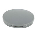 VekAuto 車輪ハブセンターキャップ55mm 2.17"OD カー用汎用耐久性ABSプラスチック グレー フロントおよびリアホイール