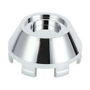 VekAuto 車輪ハブセンターキャップ64mm 2.52" OD カー用汎用耐久性ABSプラスチック シルバートーン フロントおよびリアホイール