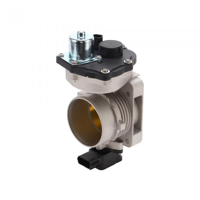 INFINAUTO スロットルボディアセンブリ フォードに対応クラウンビクトリア2005-2011 4.6L用の67mmスロットルボディアクチュエータNo.3L5Z9E926AB/3L5Z9E926AD アルミニウム合金ブラック 1個