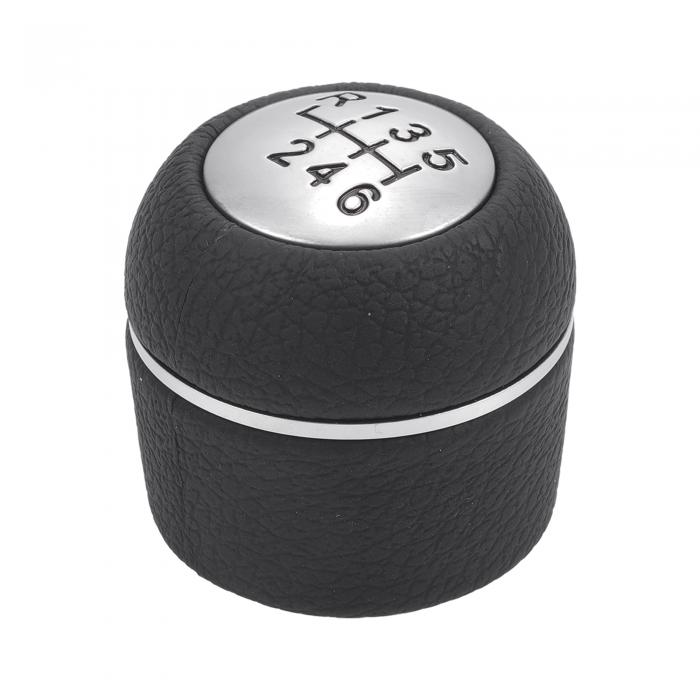 INFINAUTO 6段マニュアルギアシフトノブ アルファロメオに対応159 2005-2012用の自動車ギアボックススティックシフターレバーノブ 1個