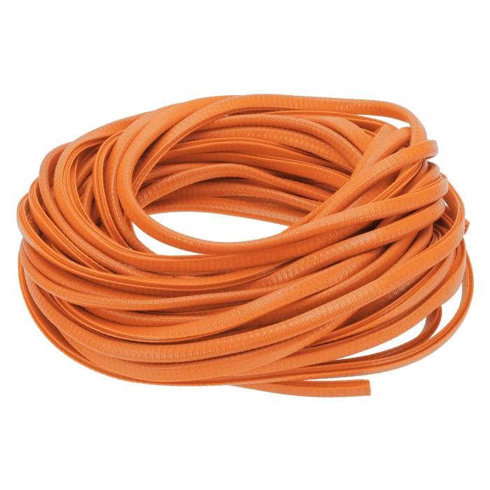 Motoforti 車用 モール U型 ドアガード ドアエッジプロテクター ドアエッジガード ユニバーサル 傷防止 ドアスクラッチ保護シールガード アンチスクラッチ衝突 PVC オレンジ 20m