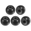 M METERXITY 5個入りのねじ込みボールノブ M5女性用スレッド16mm直径の熱硬化性ボールノブ 旋盤/機械/芝刈り機用 ラウンドフェノールレバーハンド...