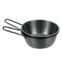2個の韓国伝統酒器 5.12"304ステンレス鋼生米酒カップソースボウル ハンドル付き ハイキング キャンプ スープディッシュ用 黒