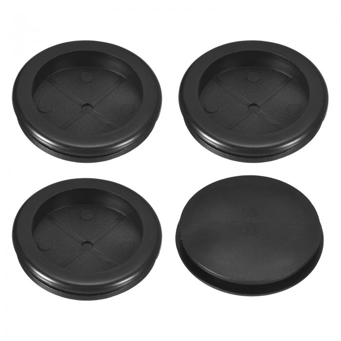 【期間限定10％OFF】4個のゴムグロメット2-1/8"（55mm）ドリル穴 2"（48mm）ID片面穴プラグリングガス..
