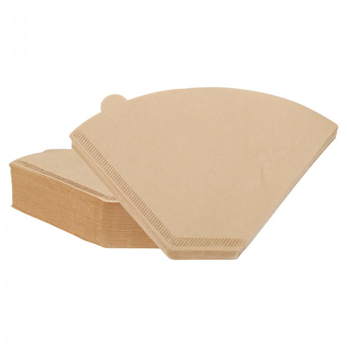 200個 4コーンコーヒーフィルター サイズ103 使い捨てペーパーパーコレーターコーヒーフィルター 天然..