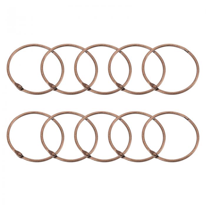 シャワーカーテンリング 15個 - 炭素鋼製ラウンドスナップシャワーカーテンフック 3インチ ルーズリー..