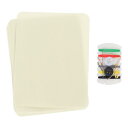 8個 アイロンパッチと裁縫キット付き 生地補修パッチ4.9"x3.7"クロス用アイロンパッチジーンズ バッグ ソファ テント用 アイロンパッチベージュ