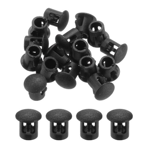 32個5mm(3/16")の黒いプラスチックホールプラグ フラッシュタイプのパネルホールプラグ ロックホールチューブ家具キャビネット用エンドキャップ挿入物 32個5mm(3/16")の黒いプラスチックホールプラグ フラッシュタイプのパネルホールプラグ ロックホールチューブ家具キャビネット用エンドキャップ挿入物