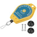 リトラク タブルスプリングバランサー 1.1-3.3ポンド(0.5-1.5kg)工具ホルダー吊り下げ装置 組立ライン用取り付けアクセサリー付き ブルー