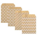クラフト紙トリートバッグセット5 x 7