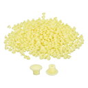 1500個 ねじ穴プラグ 5mm(3/16インチ)直径 プラスチック製ラウンドボタンプラグ 家具キャビネット用 スナップインロック穴カバー クリーム色