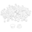 150個 ねじ穴プラグ 10mm(3/8インチ)直径 プラスチック製ラウンドボタンプラグ 家具キャビネット用 スナップインロック穴カバー フラッシュタイプキャッ...