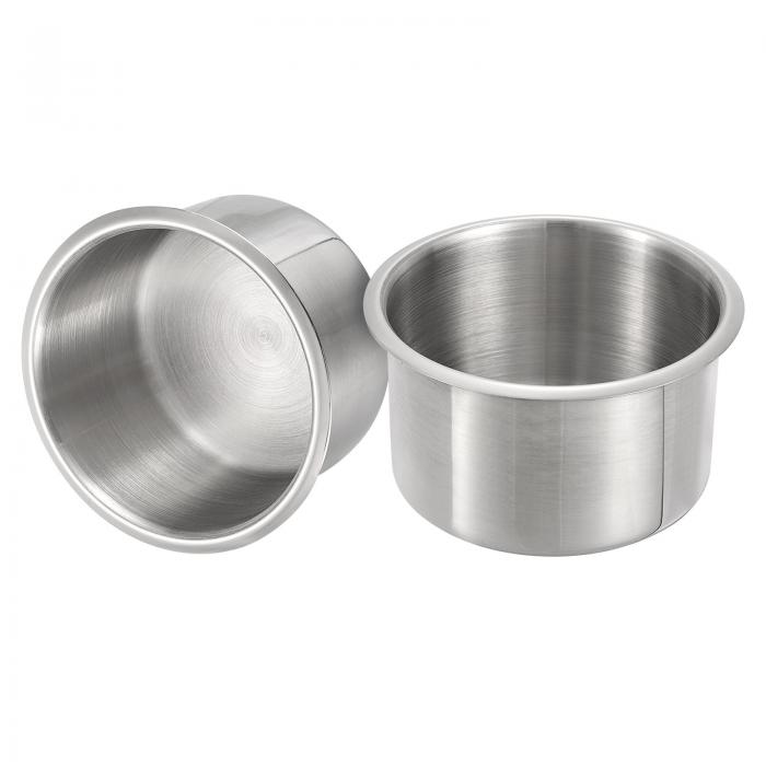 201ステンレス製ドロップインカップ2個 2.28